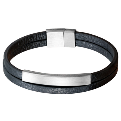 Urban Zen Leather Bracelet