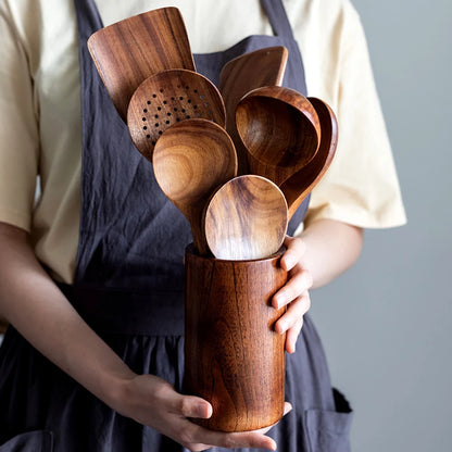 Eco-Wood Kitchenware Set