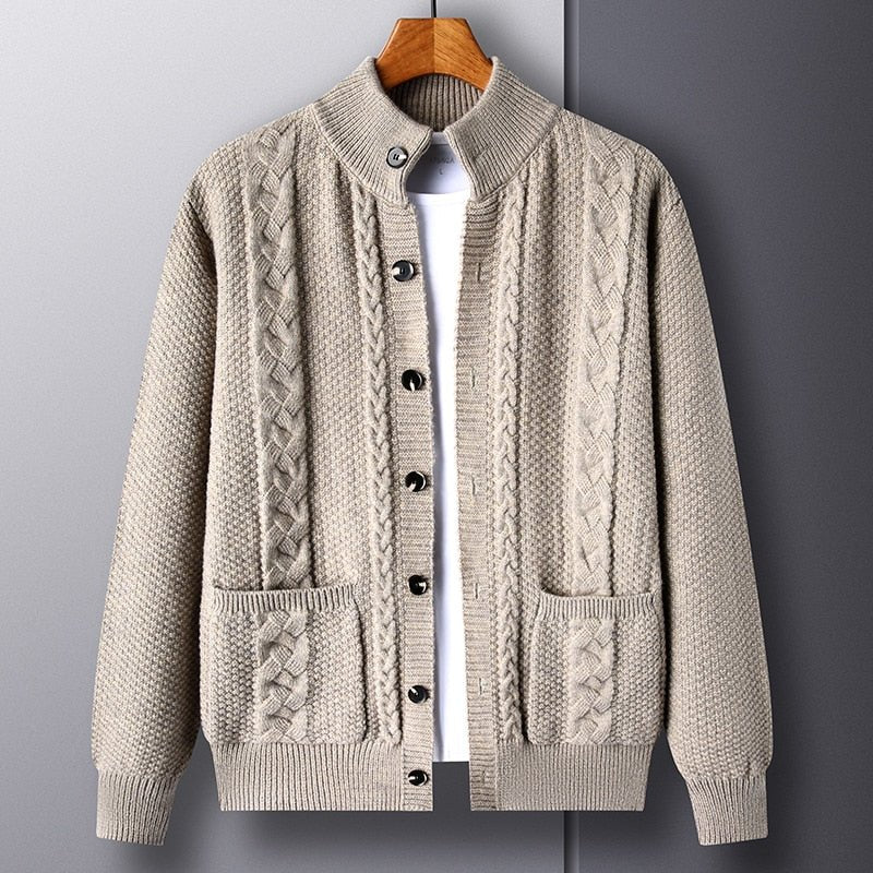 Classic Comfort Knitted Cardigan - Swift Harbor