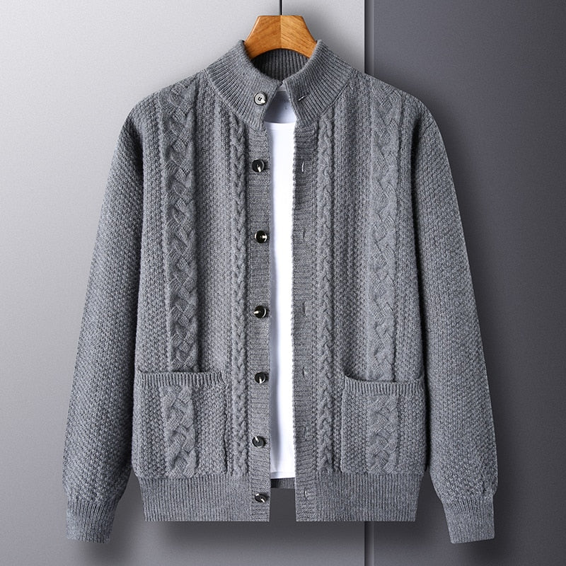 Classic Comfort Knitted Cardigan - Swift Harbor