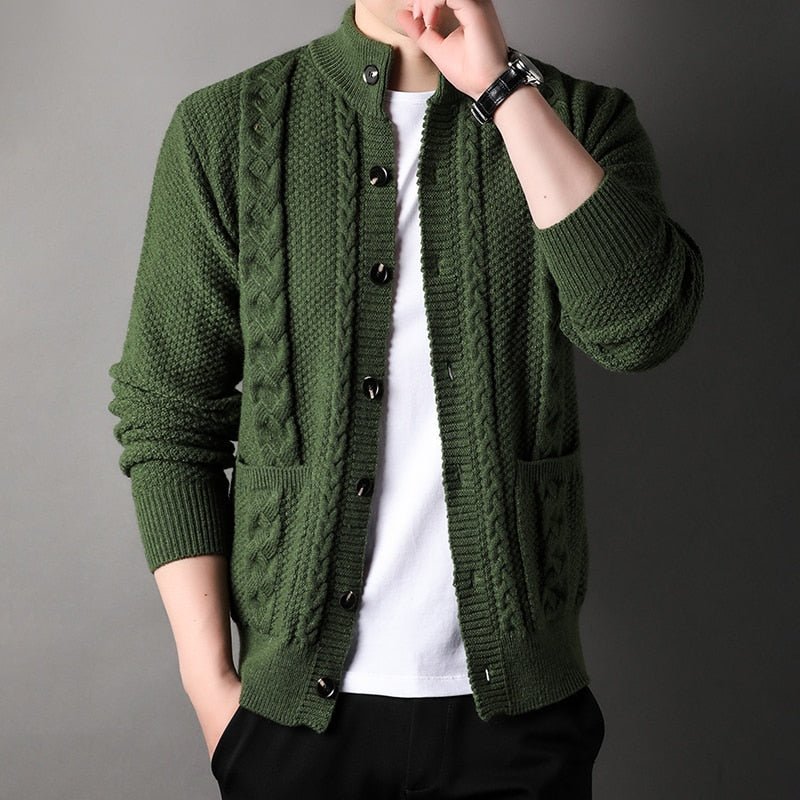 Classic Comfort Knitted Cardigan - Swift Harbor