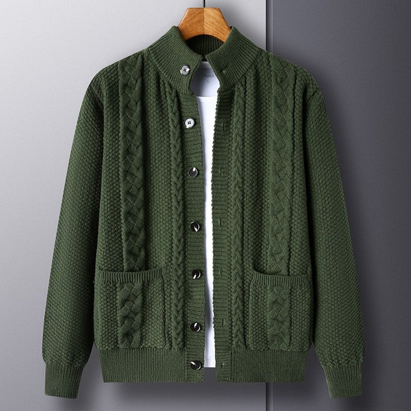 Classic Comfort Knitted Cardigan - Swift Harbor