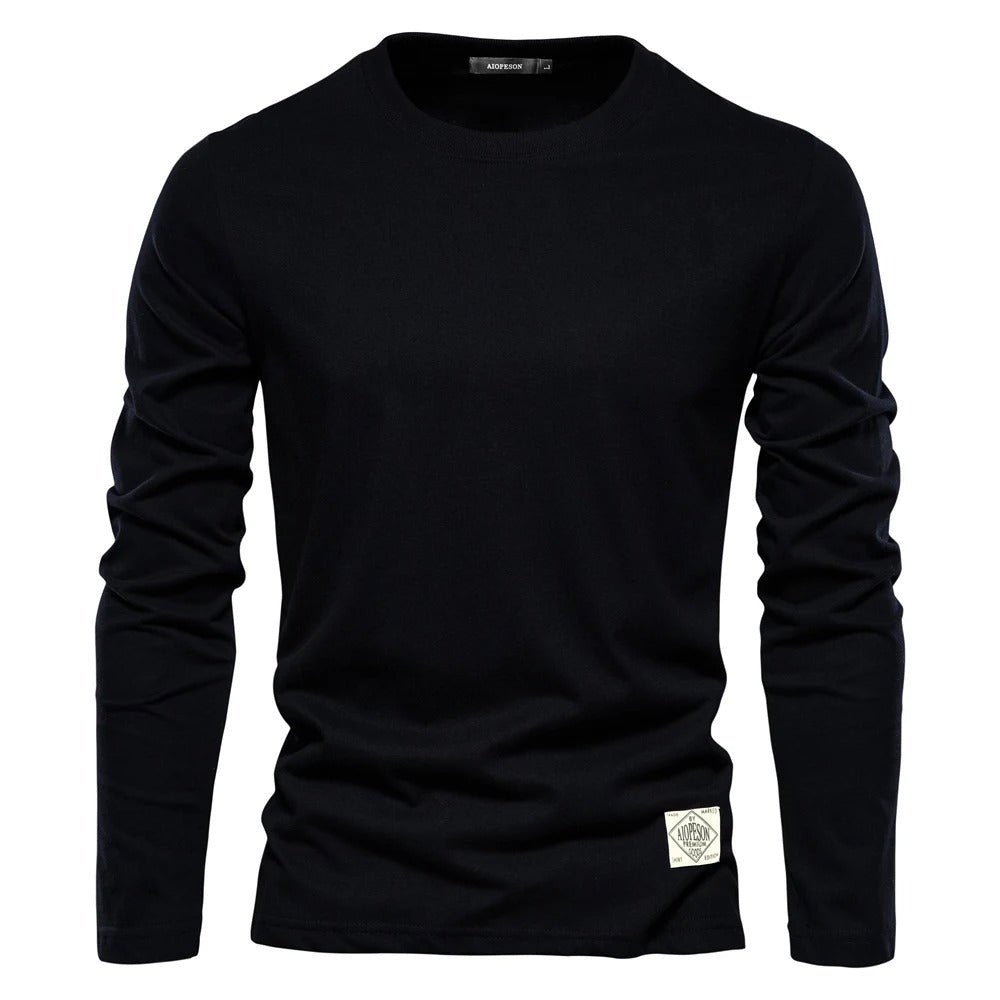 Cotton Long Sleeve T - Shirt - Swift Harbor