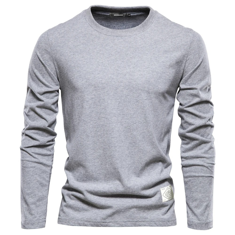 Cotton Long Sleeve T - Shirt - Swift Harbor