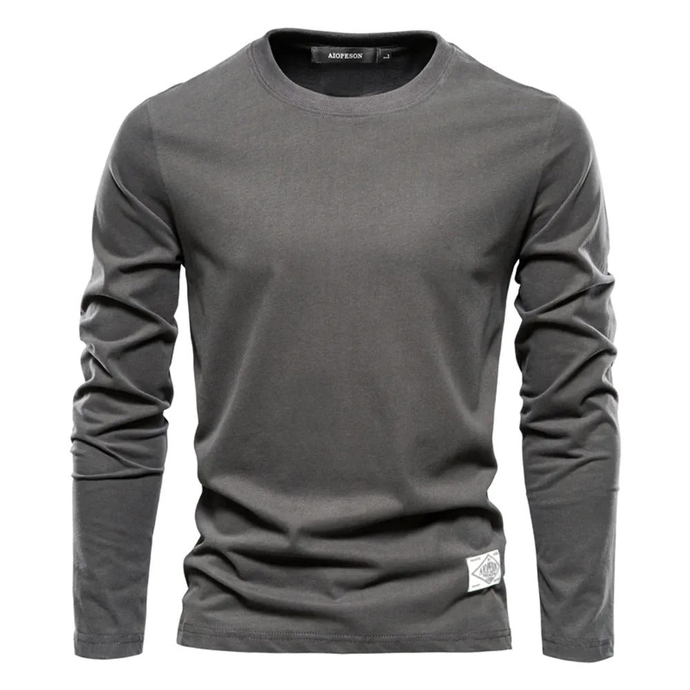 Cotton Long Sleeve T - Shirt - Swift Harbor