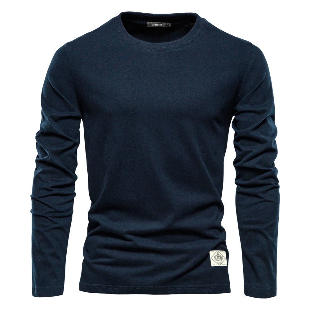 Cotton Long Sleeve T - Shirt - Swift Harbor