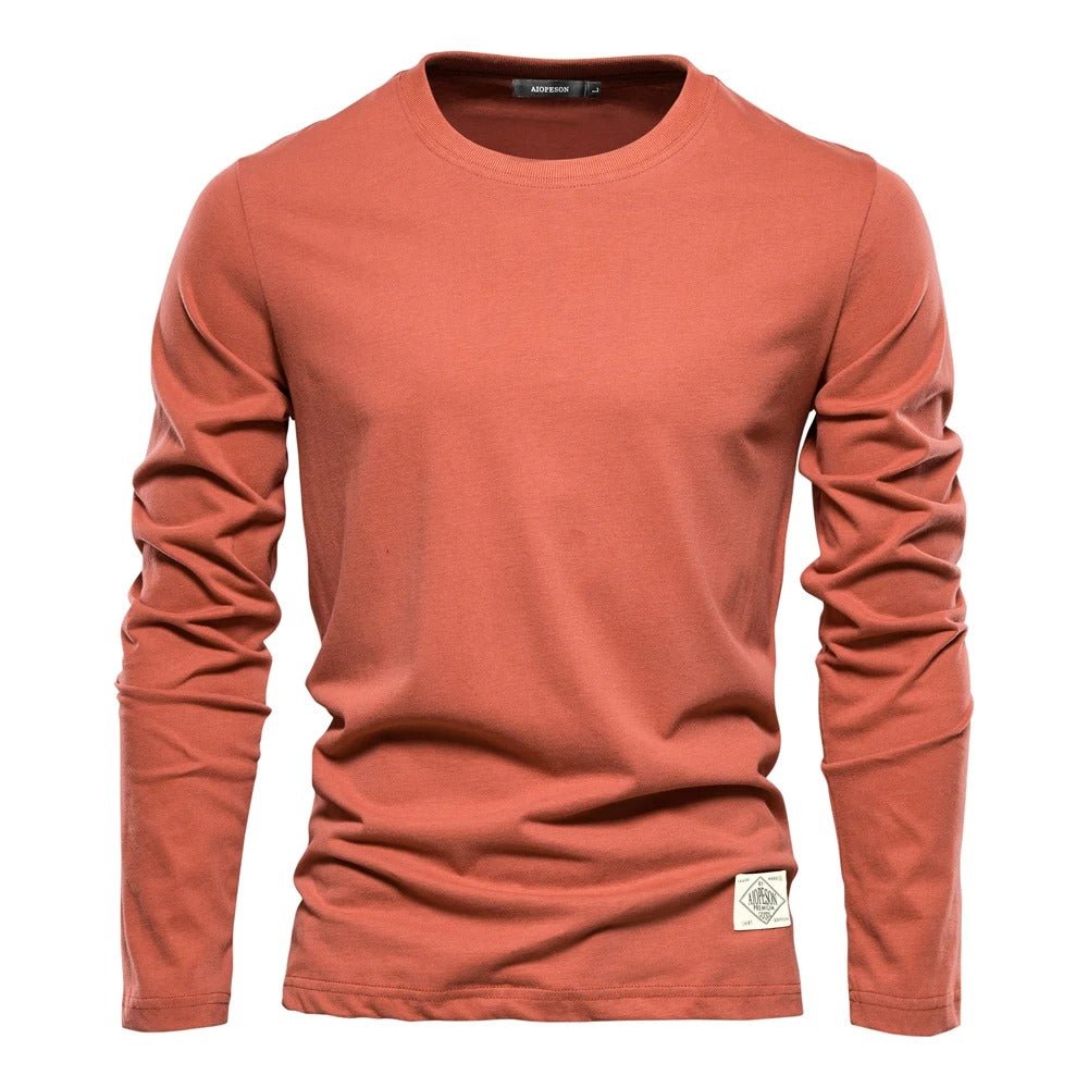 Cotton Long Sleeve T - Shirt - Swift Harbor