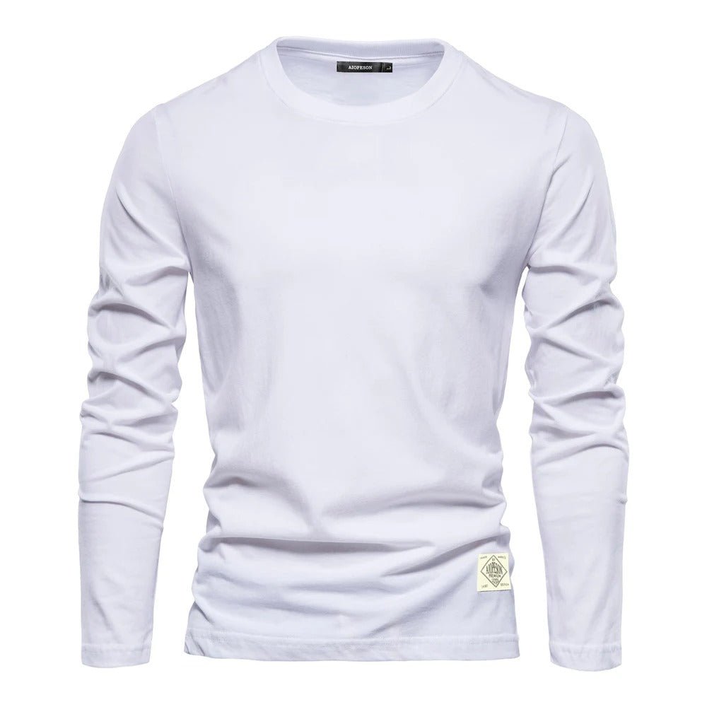 Cotton Long Sleeve T - Shirt - Swift Harbor